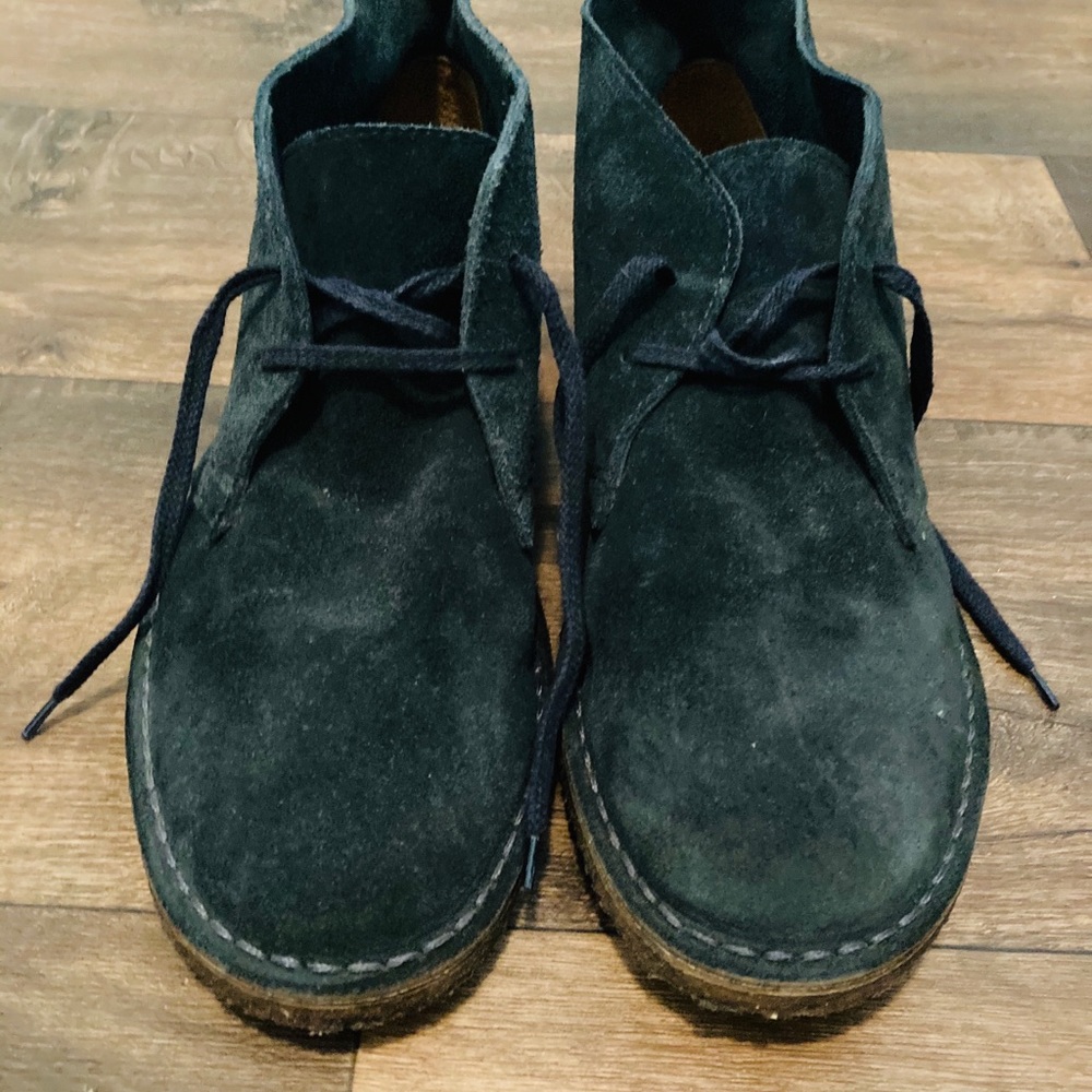 J Crew Macalister Boot in Dark Navy Suede Size 9.5